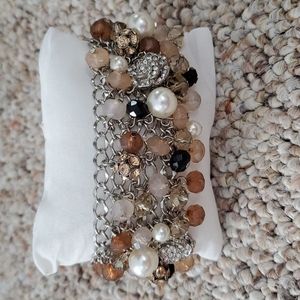 Two sided stretch bracelet